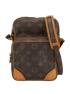 Amazon Crossbody, &pound;480, Handbags, Brown, Canvas, Front view